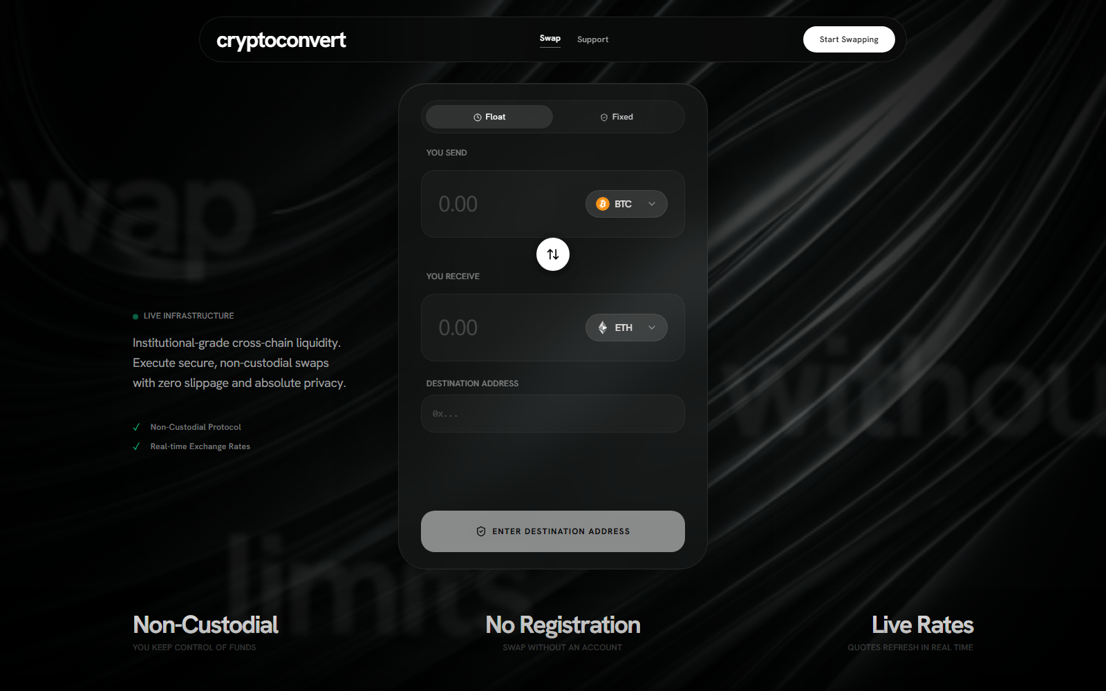 CryptoChanger preview